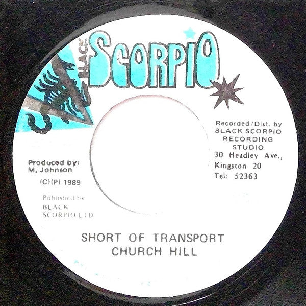 General Churchill : Short Of Transport (7")