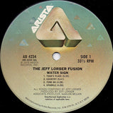 The Jeff Lorber Fusion : Water Sign (LP, Album, Ter)