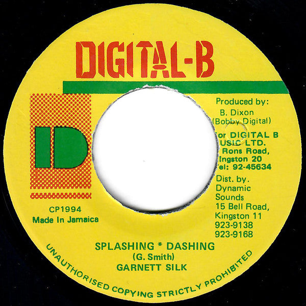 Garnett Silk : Splashing * Dashing (7")