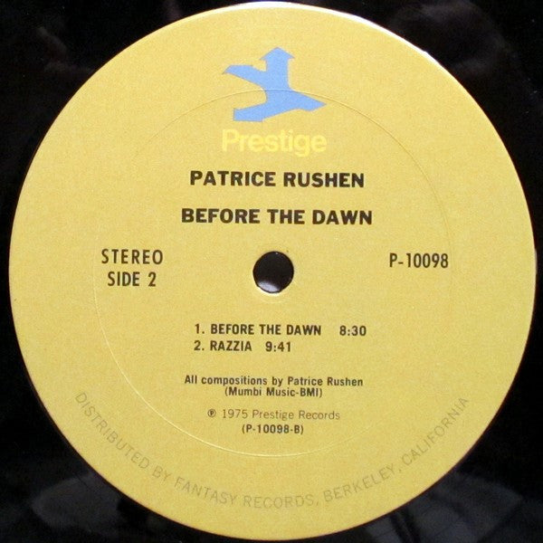 Patrice Rushen : Before The Dawn (LP, Album)