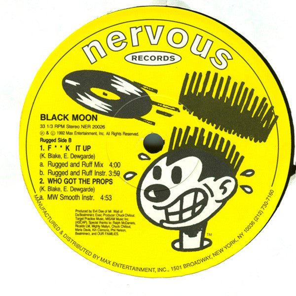 Black Moon : Who Got The Props (12")