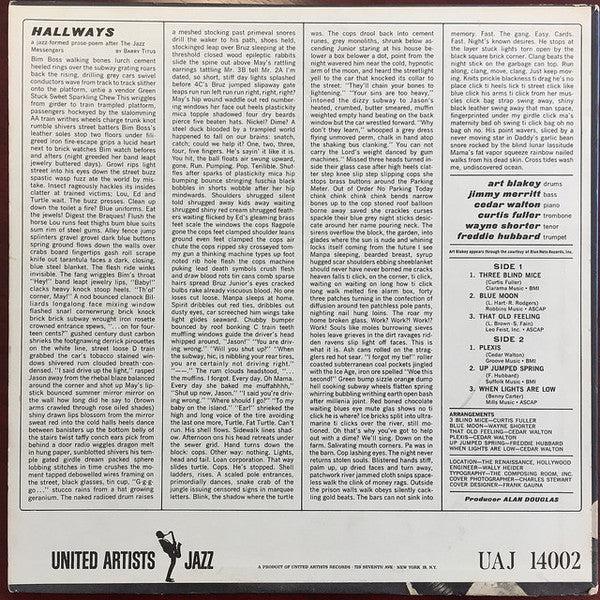 Art Blakey & The Jazz Messengers : 3 Blind Mice (LP, Album, Mono)