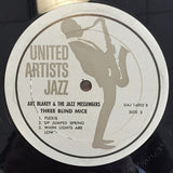 Art Blakey & The Jazz Messengers : 3 Blind Mice (LP, Album, Mono)