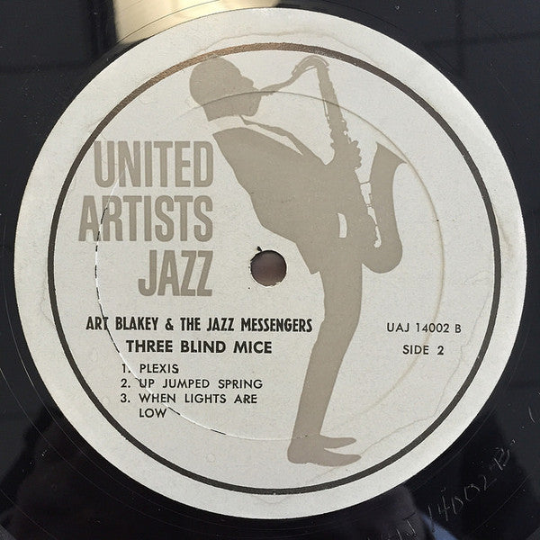 Art Blakey & The Jazz Messengers : 3 Blind Mice (LP, Album, Mono)