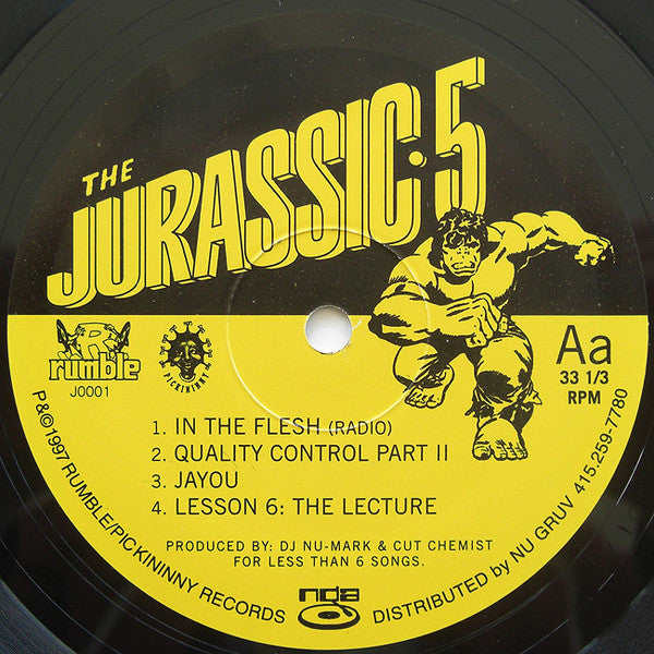 Jurassic•5* : Jurassic 5 EP (12", EP)