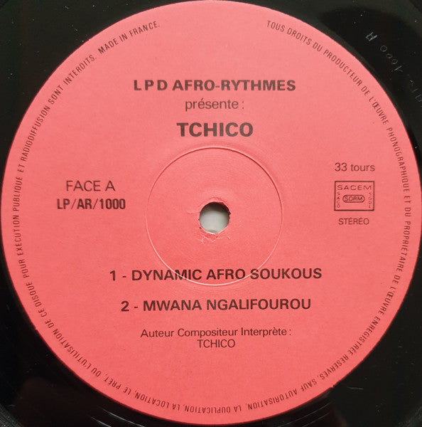 Tchico* Et Son Orchestre Kilimandjaro : La Voix D'Or / Golden Voice (LP, Album)