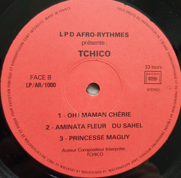 Tchico* Et Son Orchestre Kilimandjaro : La Voix D'Or / Golden Voice (LP, Album)