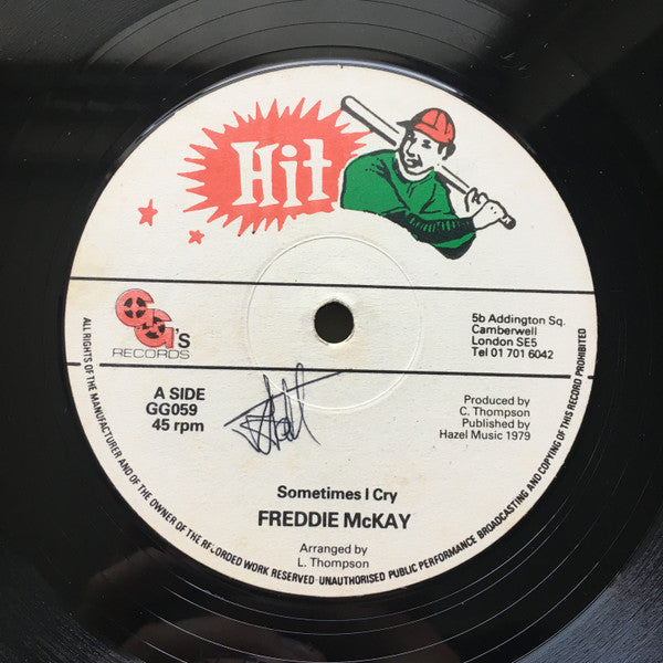 Freddie McKay : Sometimes I Cry (12")