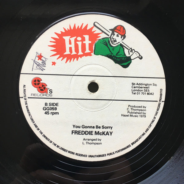 Freddie McKay : Sometimes I Cry (12")