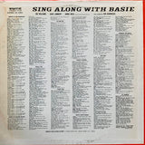 Joe Williams, Dave Lambert (3), Jon Hendricks, Annie Ross Plus The Basie Band* : Sing Along With Basie (LP, Album, RE, Bes)