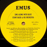 Joe Williams, Dave Lambert (3), Jon Hendricks, Annie Ross Plus The Basie Band* : Sing Along With Basie (LP, Album, RE, Bes)