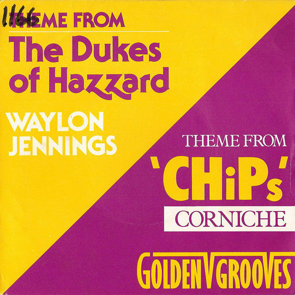 Waylon Jennings / Corniche : Theme From The Dukes Of Hazzards / Theme From Chips (7")