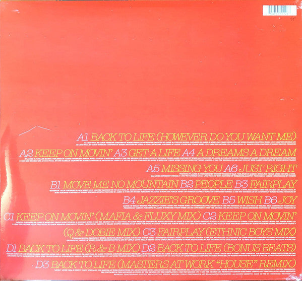 Soul II Soul : Volume IV - The Classic Singles 88-93 (2xLP, Comp, RE, 180)