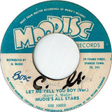 I-Roy And Nora Dean / Mudies All Stars : Let Me Tell You Boy (7", Single)
