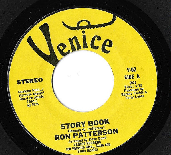 Ron Patterson : Story Book / We're Gonna Make It (7", Single, Styrene)