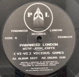 Paranoid London With Josh Caffe : (Vi-Vi) Vicious Games (12")
