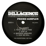 Mick Boogie Presents Busta Rhymes + J Dilla : Dillagence (LP, Promo, Smplr)