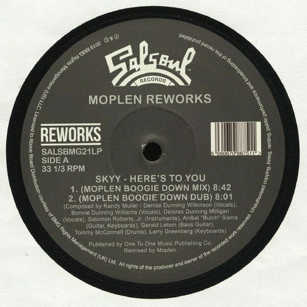 Skyy / The Salsoul Orchestra : Moplen Reworks (12")