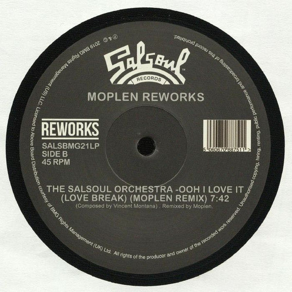 Skyy / The Salsoul Orchestra : Moplen Reworks (12")