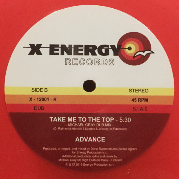 Advance : Take Me To The Top (Michael Gray Remix) (12", S/Edition, Tra)