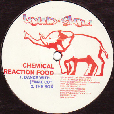 Chemical Reaction Food : Are You Mad (12")