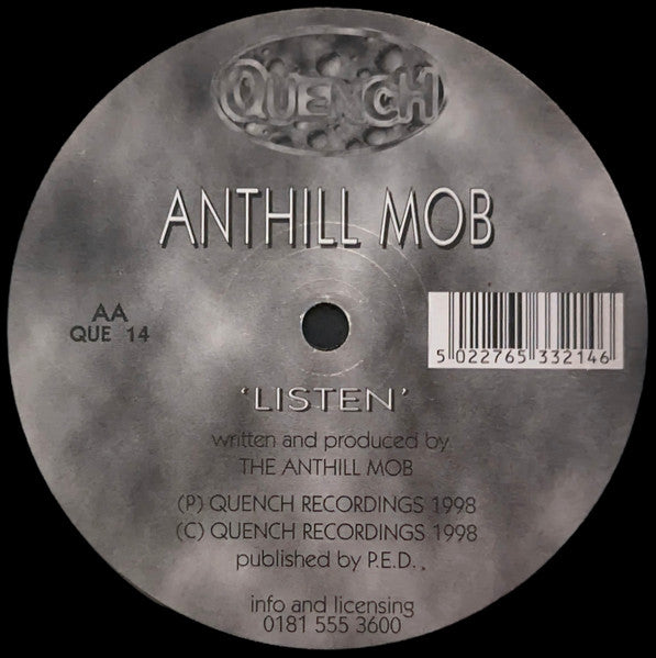 Anthill Mob : Don't Leave Me / Listen (12")