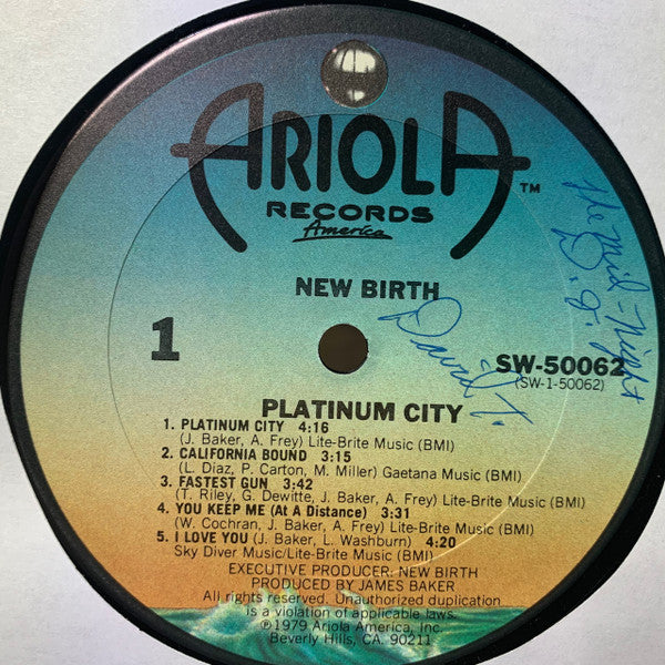 New Birth : Platinum City (LP, Album)