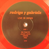 Rodrigo Y Gabriela : Live In Japan (2xLP, Album, Red)