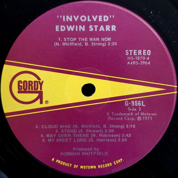 Edwin Starr : Involved (LP, Album)