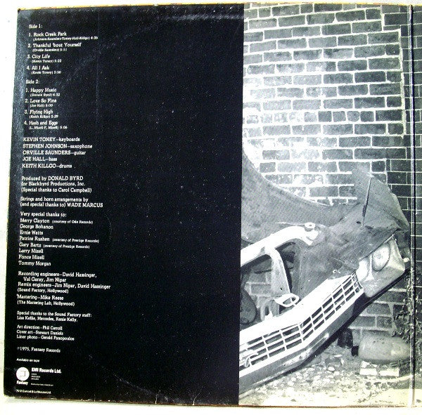 The Blackbyrds : City Life (LP, Album, Gat)