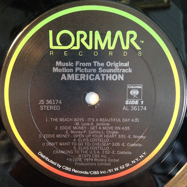 Various : Americathon (LP, Comp, San)