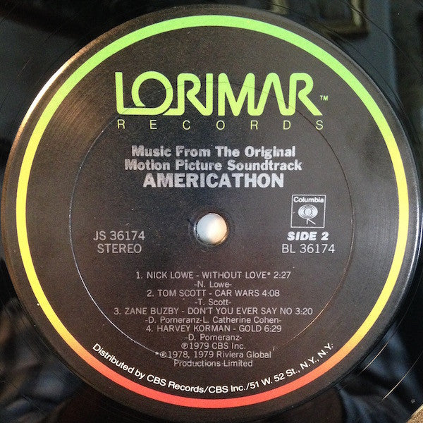 Various : Americathon (LP, Comp, San)