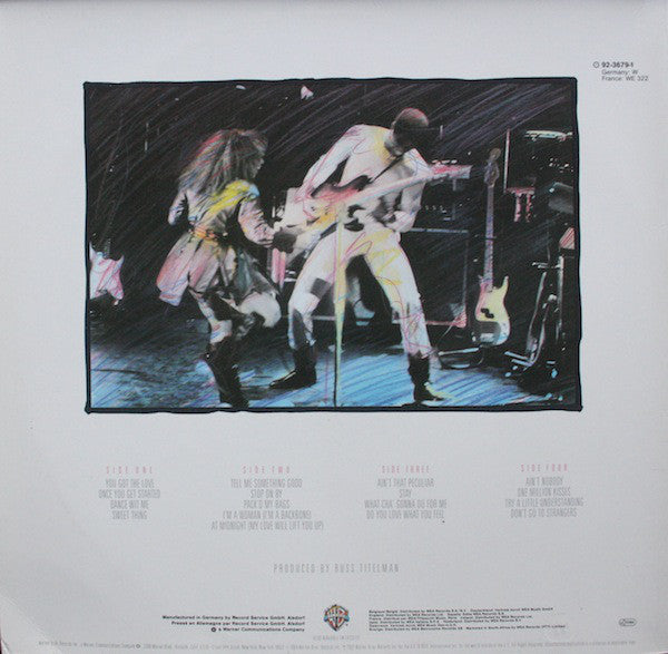 Rufus & Chaka Khan : Live - Stompin' At The Savoy (2xLP, Album, Gat)