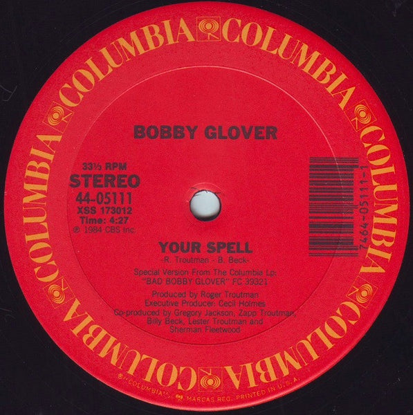 Bobby Glover : Your Spell (12")