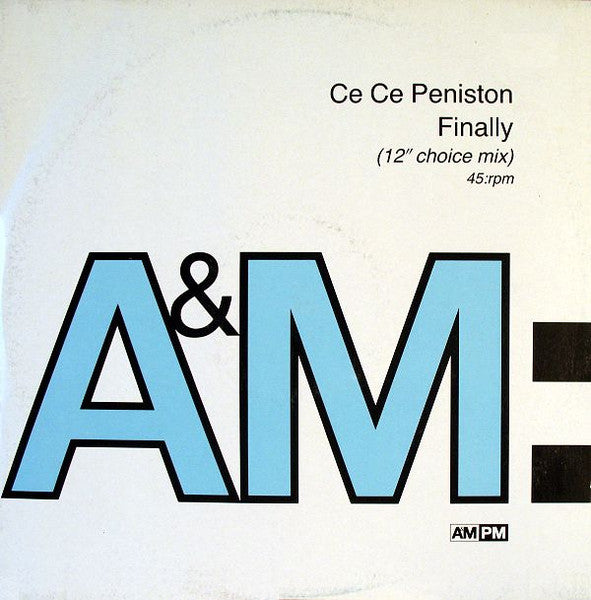 Ce Ce Peniston : Finally (12" Choice Mix) (12", Single)