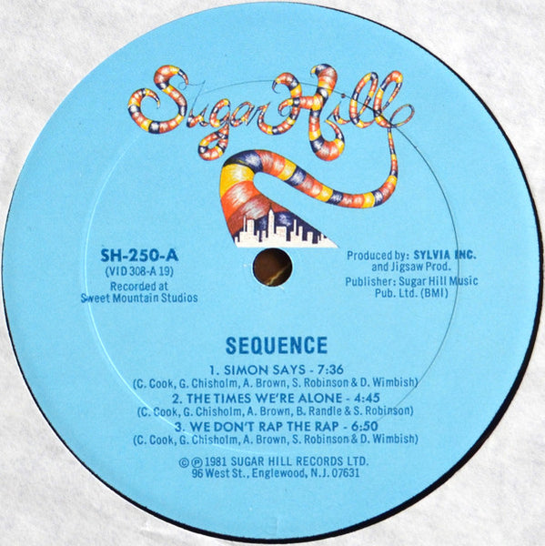 The Sequence : Sugar Hill Presents The Sequence (LP, Album)