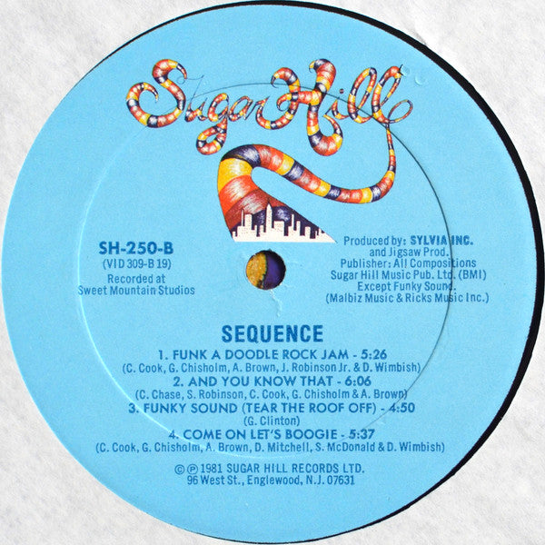 The Sequence : Sugar Hill Presents The Sequence (LP, Album)