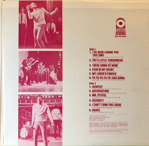 Otis Redding : History Of Otis Redding (LP, Comp, RE, Pre)