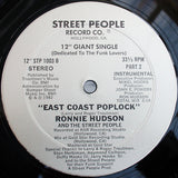 Ronnie Hudson & The Street People : East Coast Poplock (12")