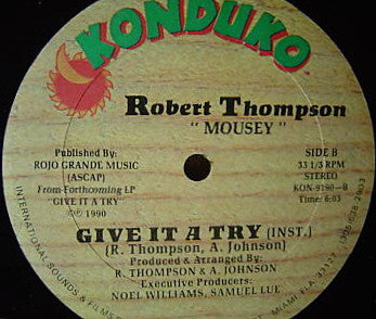 Robert Thompson : Give It A Try (12")