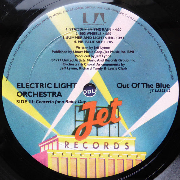 Electric Light Orchestra : Out Of The Blue (2xLP, Album, Gat)