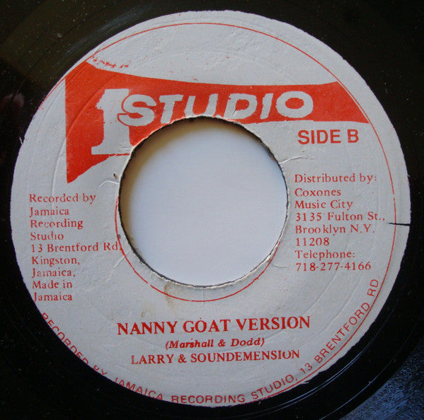 Larry Marshall : Nanny Goat (7", Single)