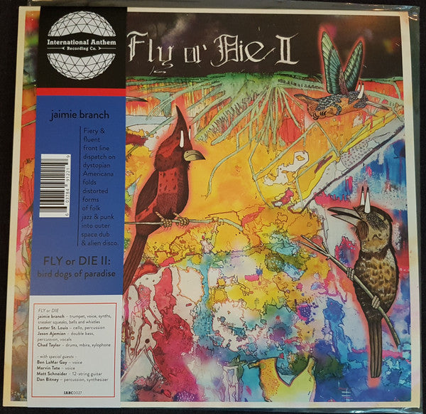 Jaimie Branch : Fly Or Die II: Bird Dogs Of Paradise (LP, Album, Ltd, Psy)