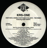 KRS-One : Step Into A World (Rapture's Delight) - The Remix (12", Promo)