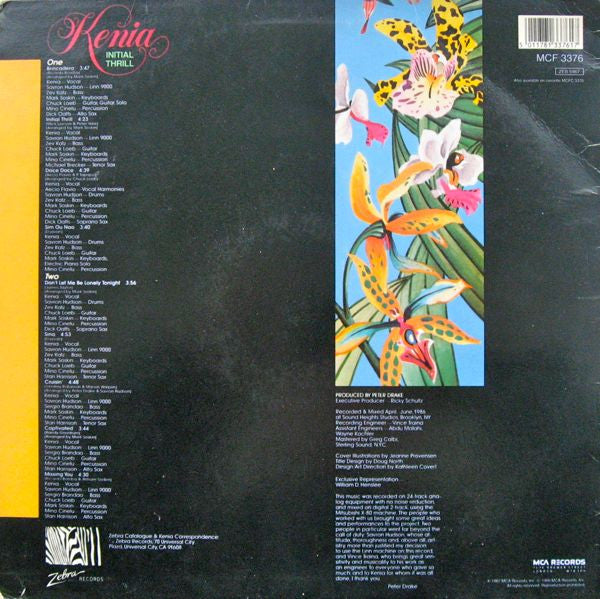 Kenia : Initial Thrill (LP, Album)