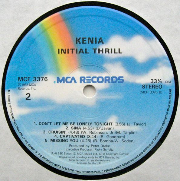Kenia : Initial Thrill (LP, Album)