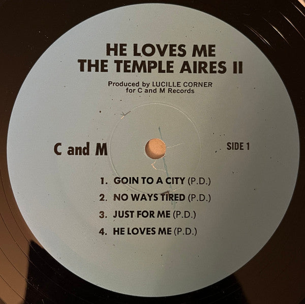 Temple Aires : He Love's Me (LP, Album)