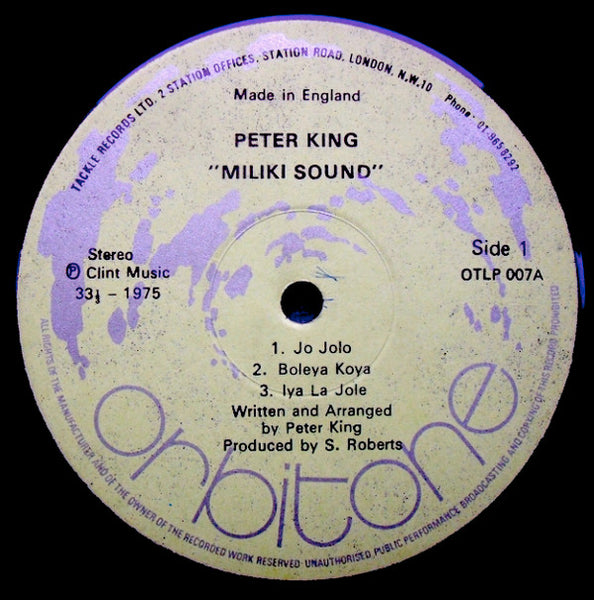 Peter King : Miliki Sound (LP, Album)