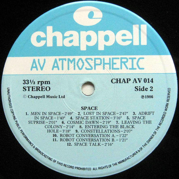Nigel Bates (2) : Space (LP)
