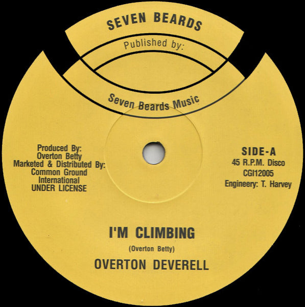 Overton Deverell : I'm Climbing (12", RE)